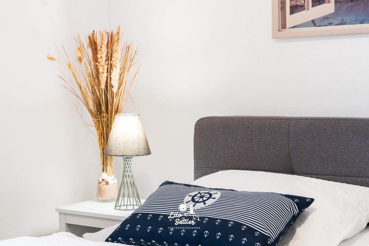 Ferienwohnung  "Küstenherz", Schlafzimmer 1