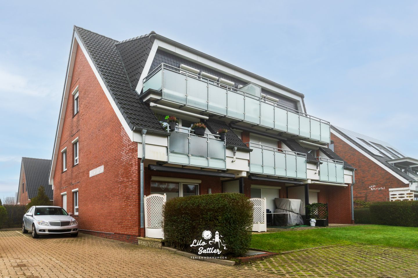 Ferienwohnung  "Küstenherz", Hausansicht