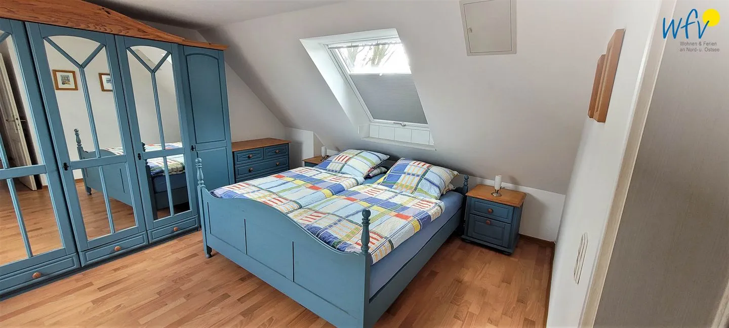 Fuhrmannshof Ferienwohnung Amke Juist - Schlafzimmer