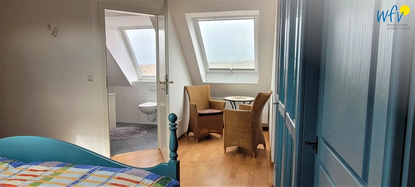 Fuhrmannshof Ferienwohnung Amke Juist - Schlafzimmer