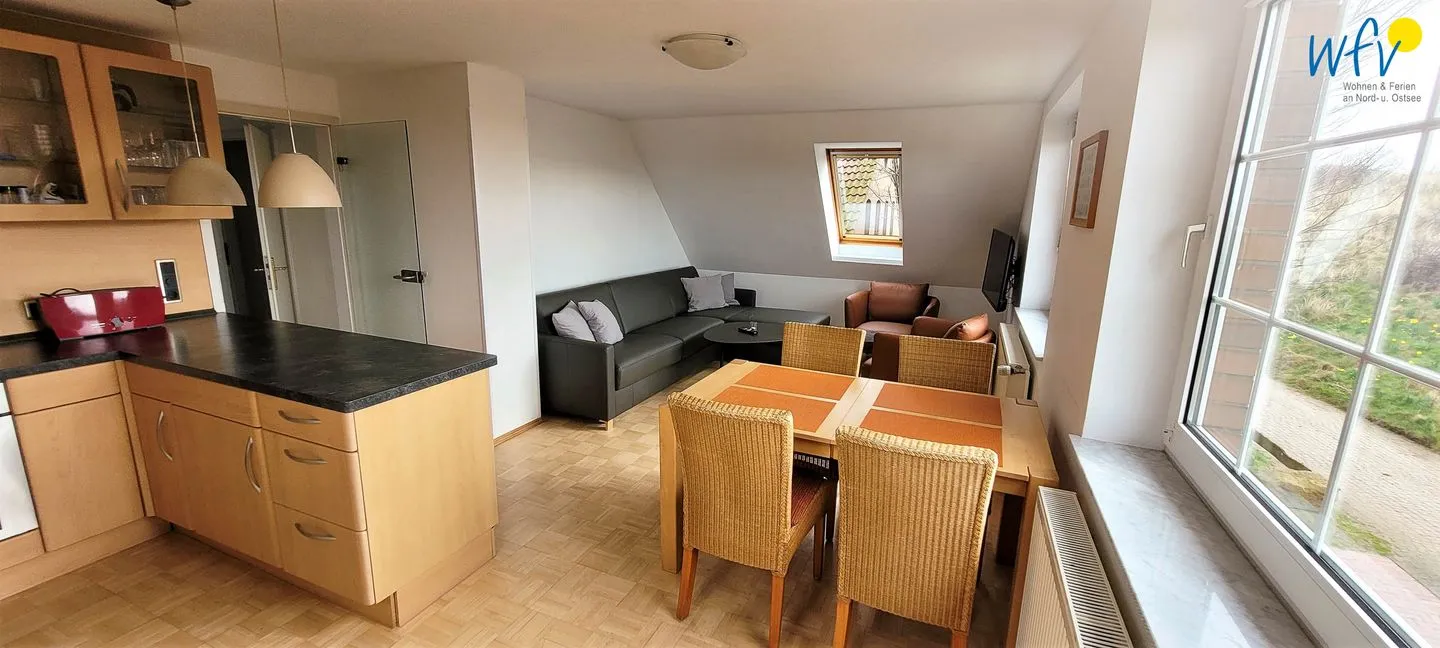 Fuhrmannshof Ferienwohnung Amke Juist - Wohnzimmer