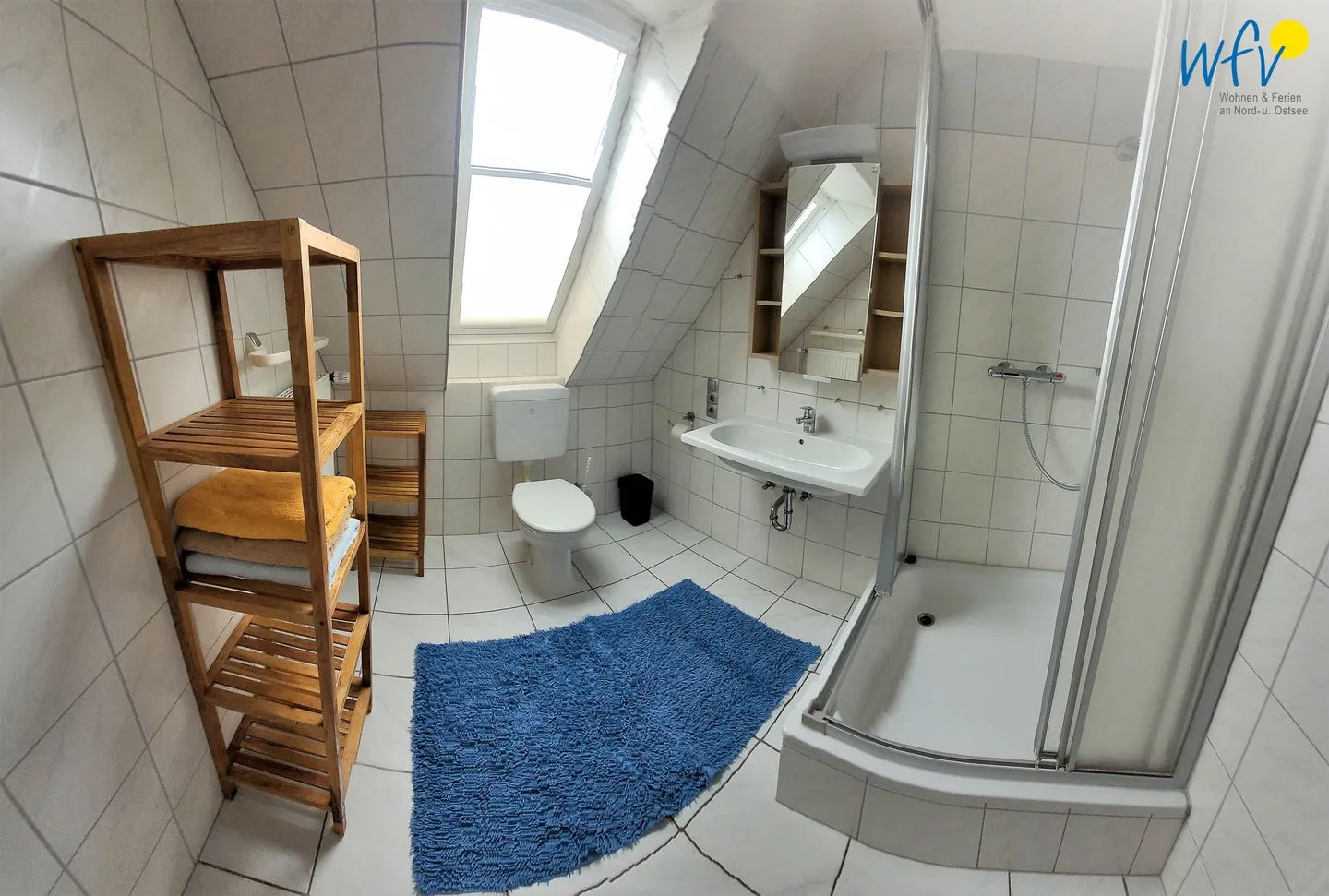 Fuhrmannshof Ferienwohnung Amke Juist - Badezimmer