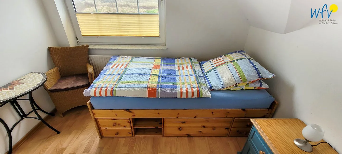 Fuhrmannshof Ferienwohnung Amke Juist - Schlafzimmer