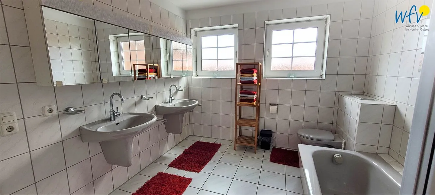 Fuhrmannshof Ferienwohnung Cassen Juist - Badezimmer