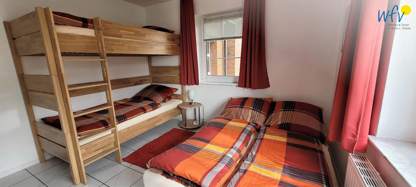 Fuhrmannshof Ferienwohnung Cassen Juist - Schlafzimmer