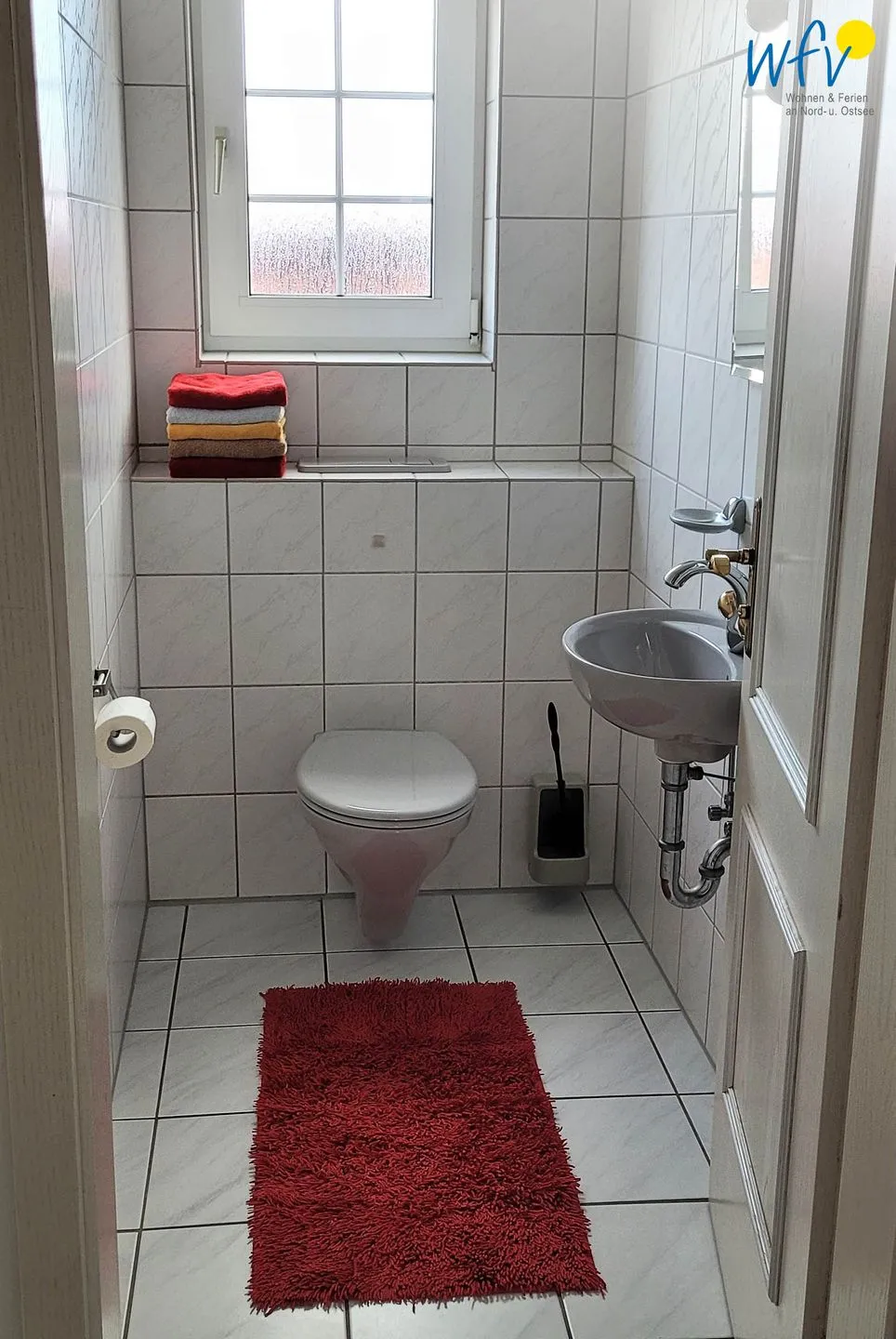 Fuhrmannshof Ferienwohnung Cassen Juist - Gäste-WC
