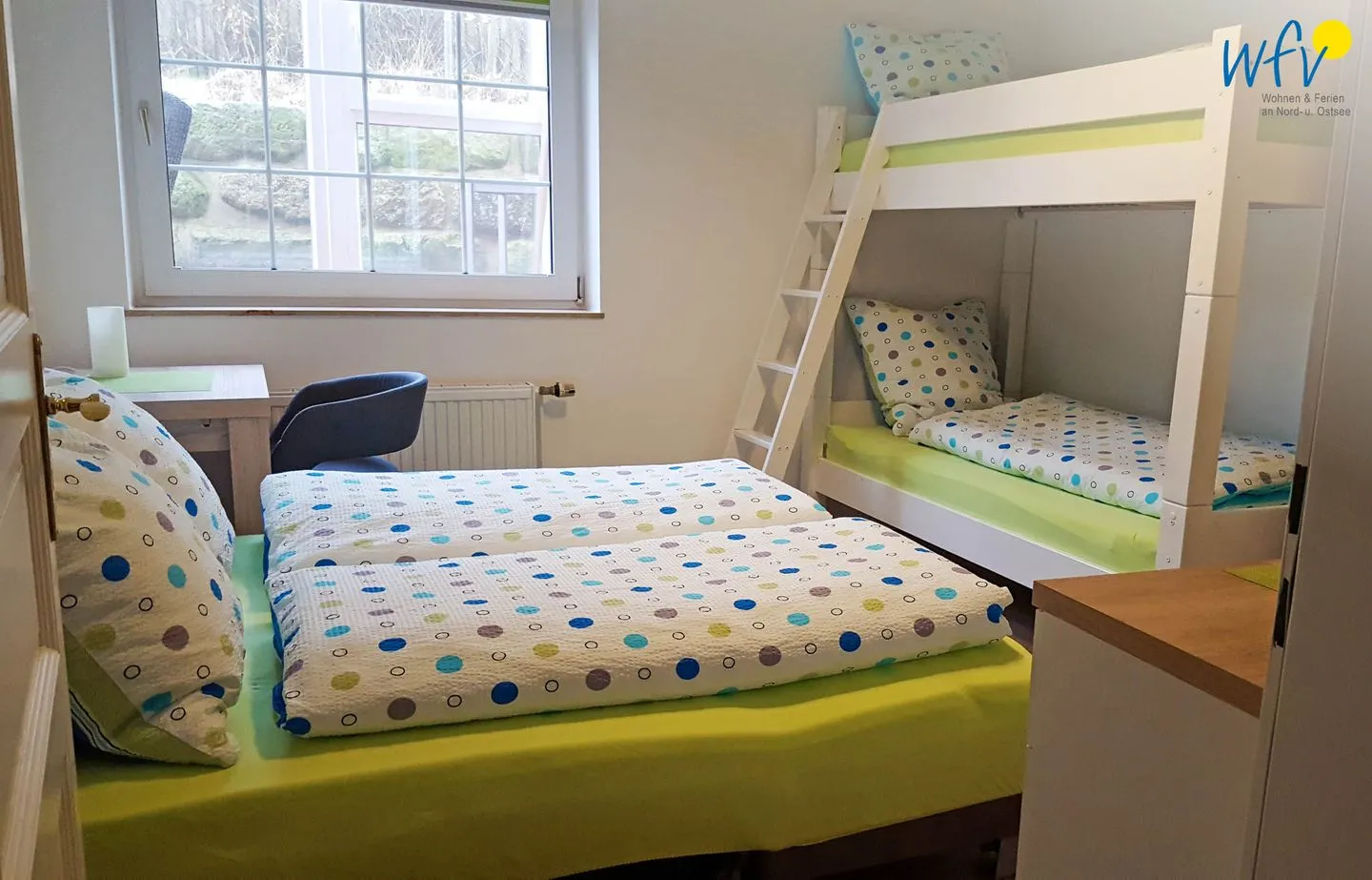 Fuhrmannshof Ferienwohnung Frauke Juist - Schlafzimmer