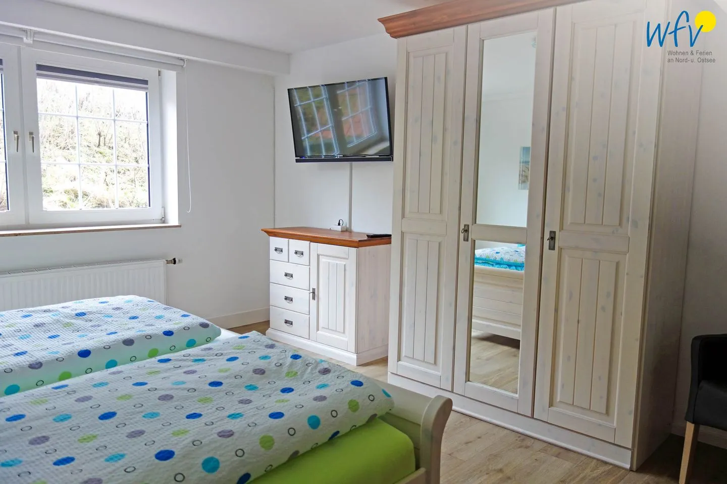 Fuhrmannshof Ferienwohnung Frauke Juist - Schlafzimmer