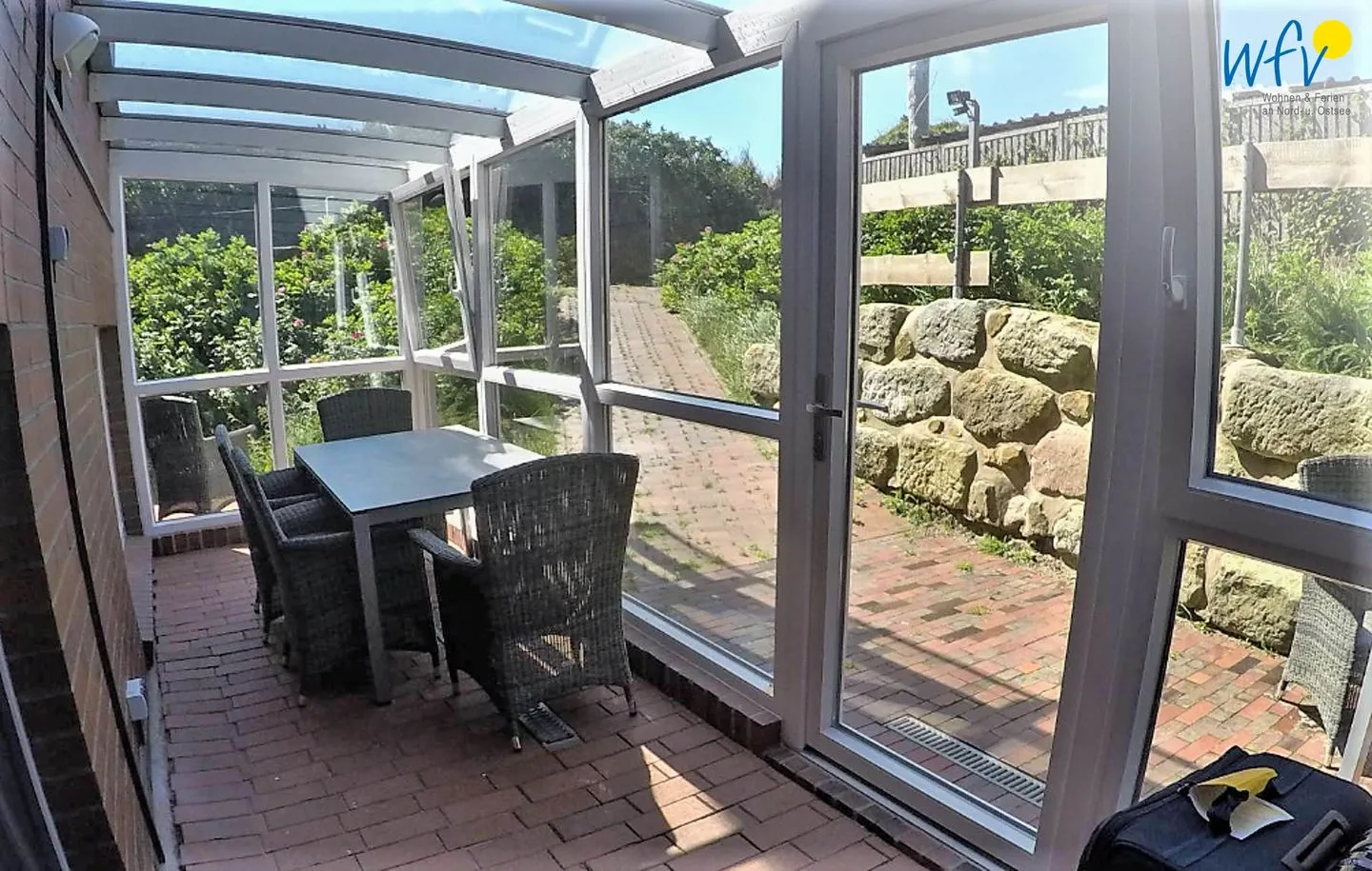 Fuhrmannshof Ferienwohnung Frauke Juist - Wintergarten