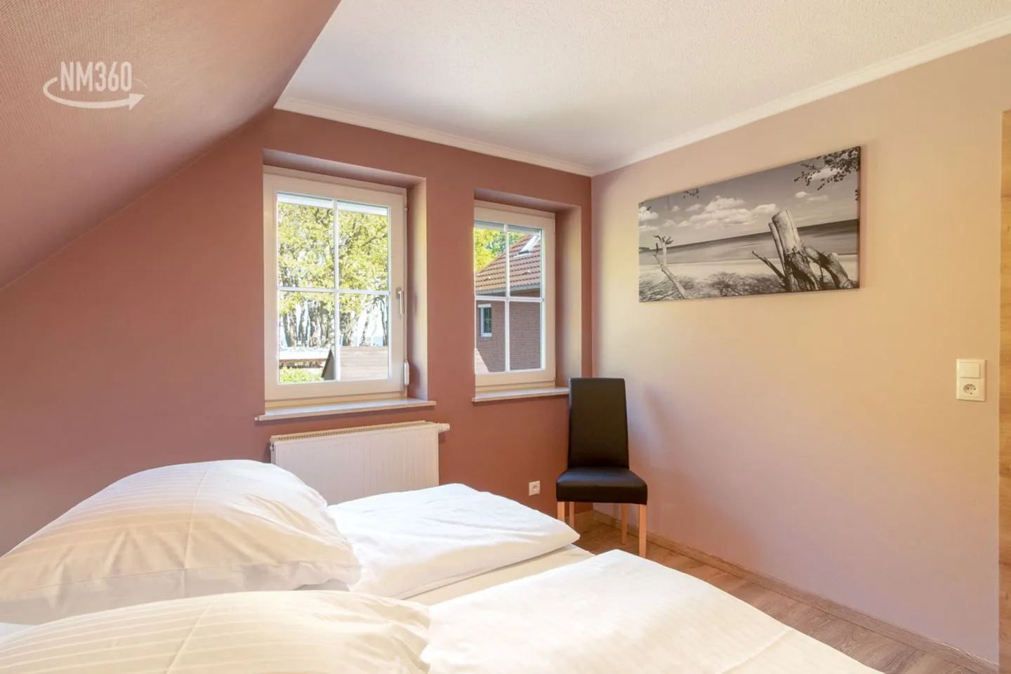 Wohnung 13 Lobbe - Schlafzimmer