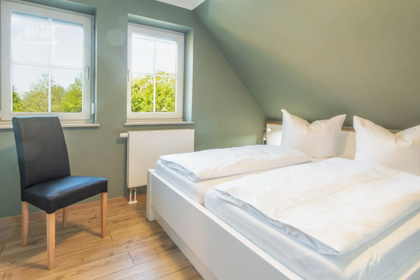 Wohnung 16 Lobbe - Schlafzimmer