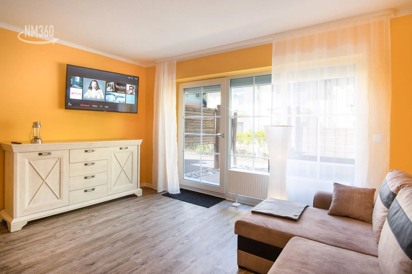 Wohnung 9 Lobbe - Wohnzimmer