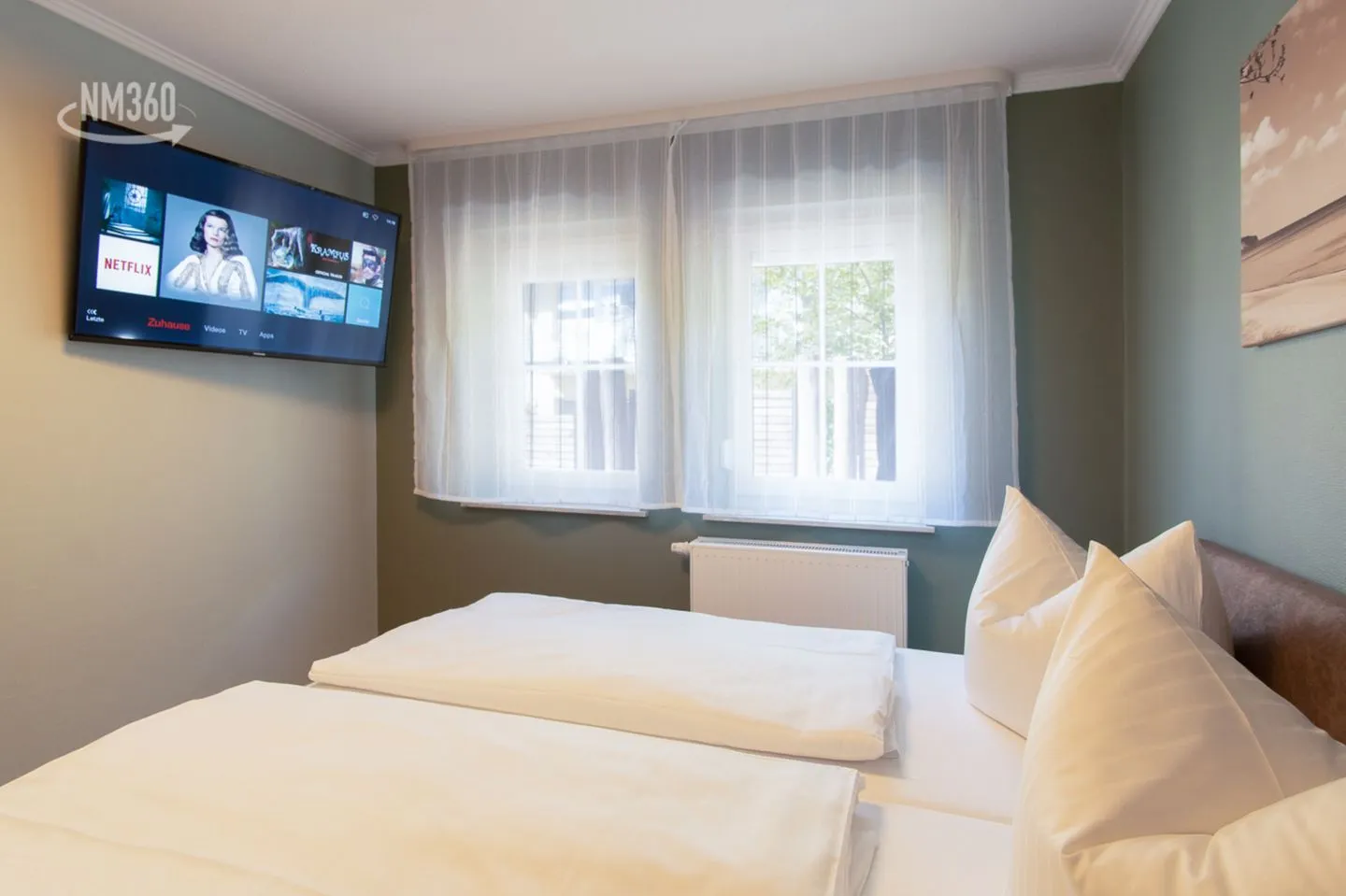 Wohnung 9 Lobbe - Schlafzimmer