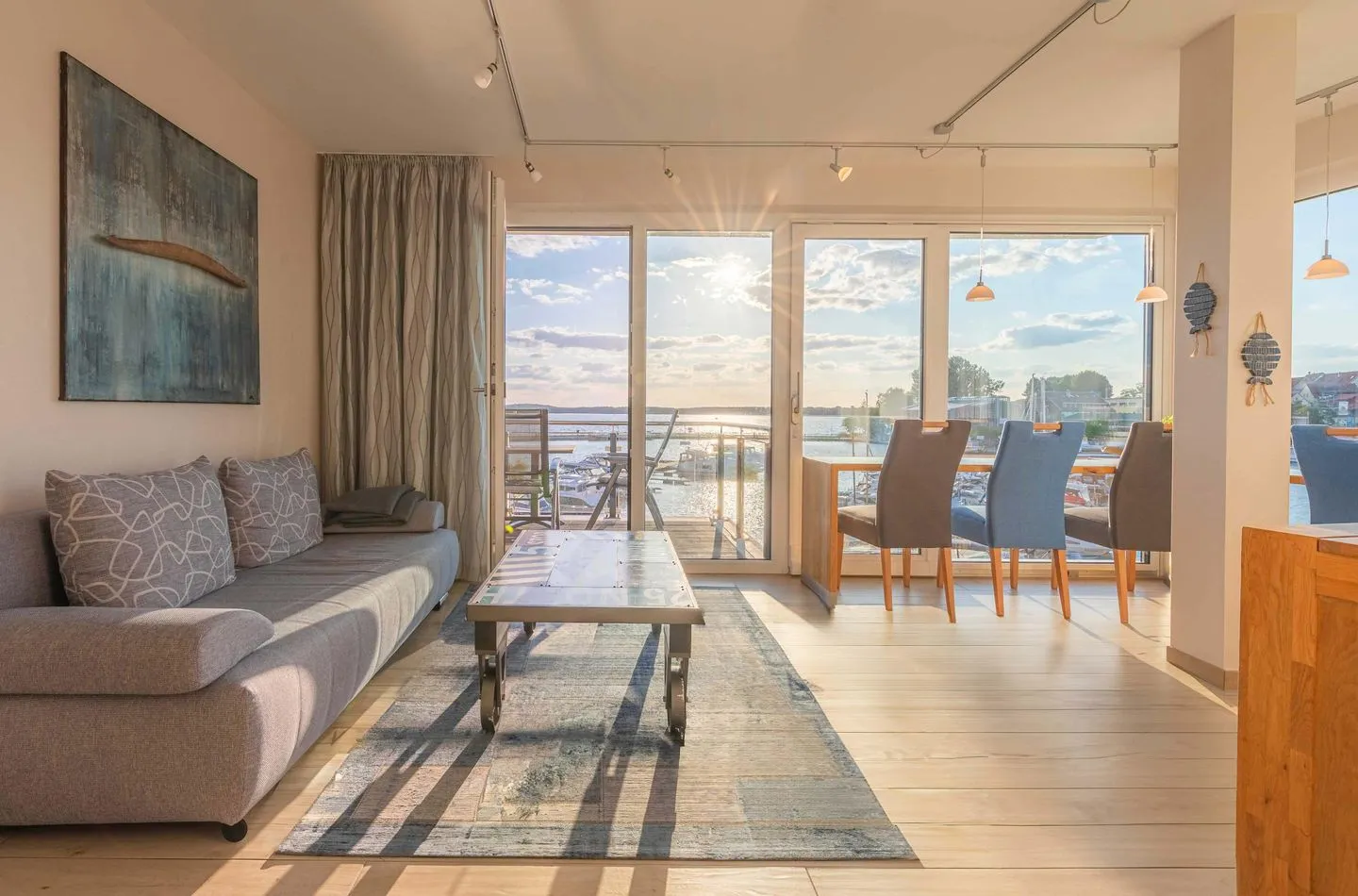 Panorama Suite Waren (Müritz) - Wohnzimmer