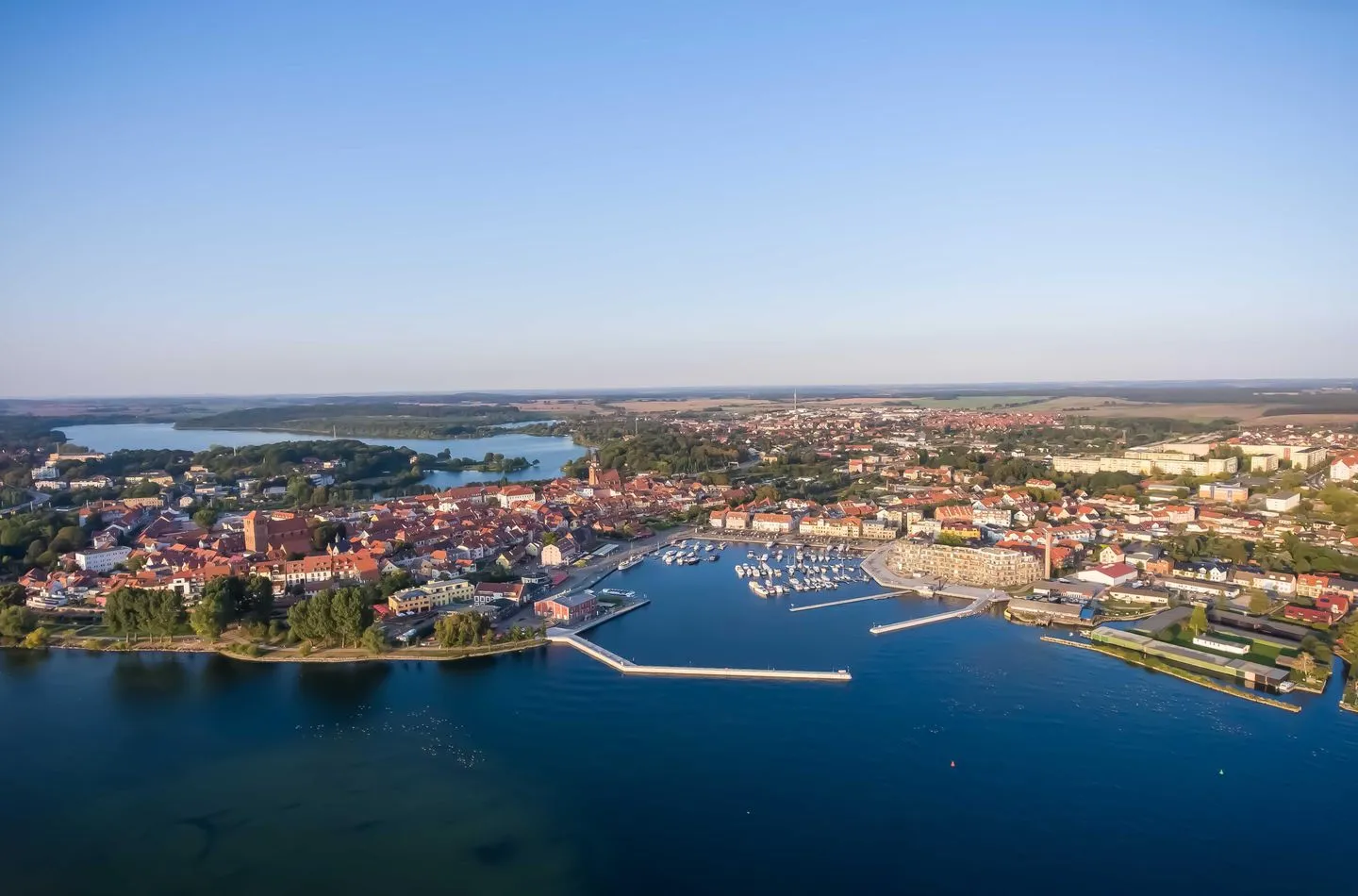 Panorama Suite Waren (Müritz) - Vogelperspektive