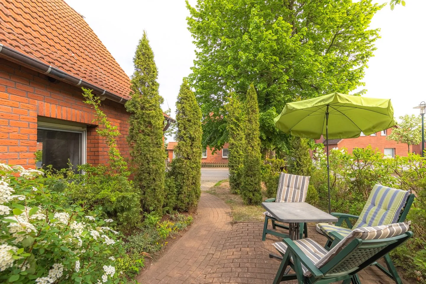 Marienkäfer Waren (Müritz) - Terrasse