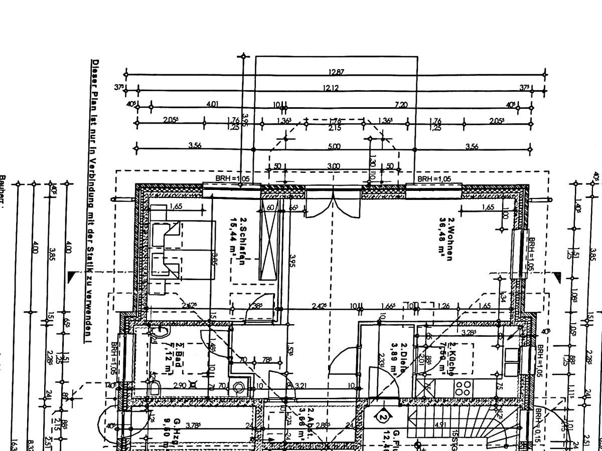  Ankerplatz Flensburger Förde - Grundriss Ferienwohnung Ankerplatz
