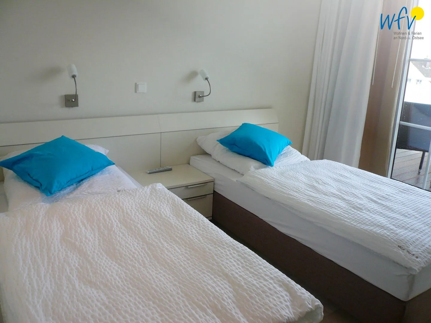 Villa Verdi Ferienwohnung 9 Wangerooge - Schlafzimmer