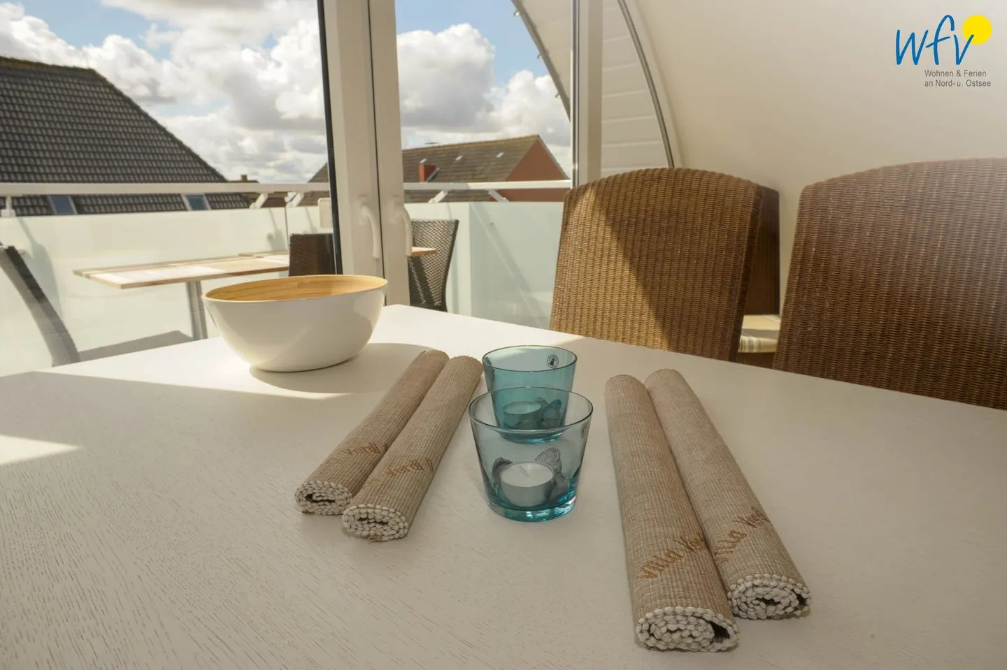 Villa Verdi Ferienwohnung 9 Wangerooge - Wohnzimmer