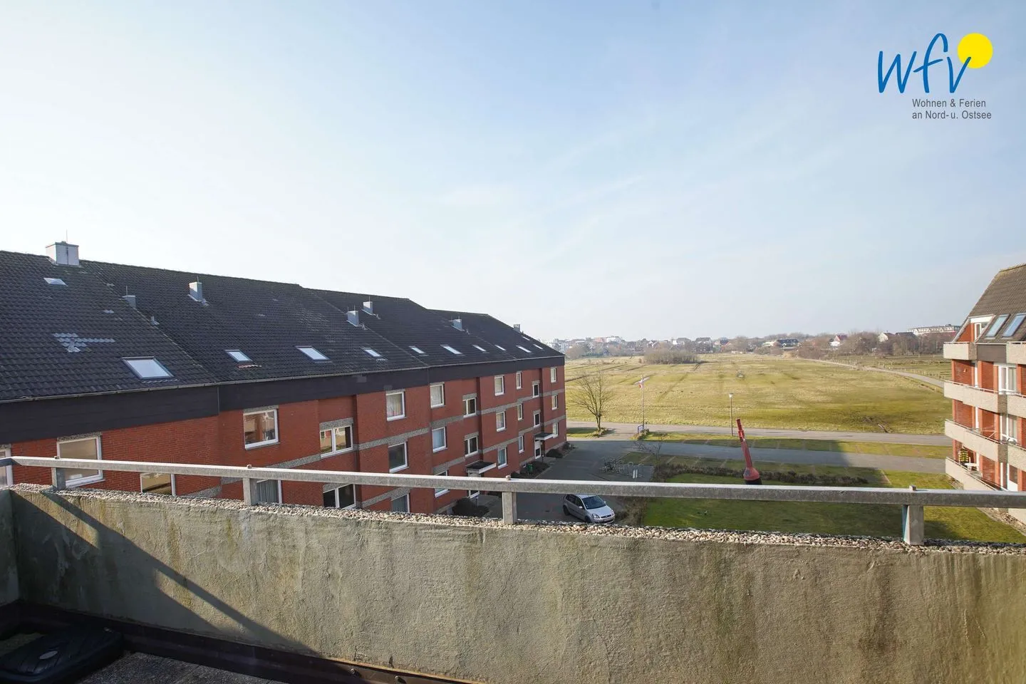 Holiday Residenz II Ferienwohnung 51 Borkum - Balkon