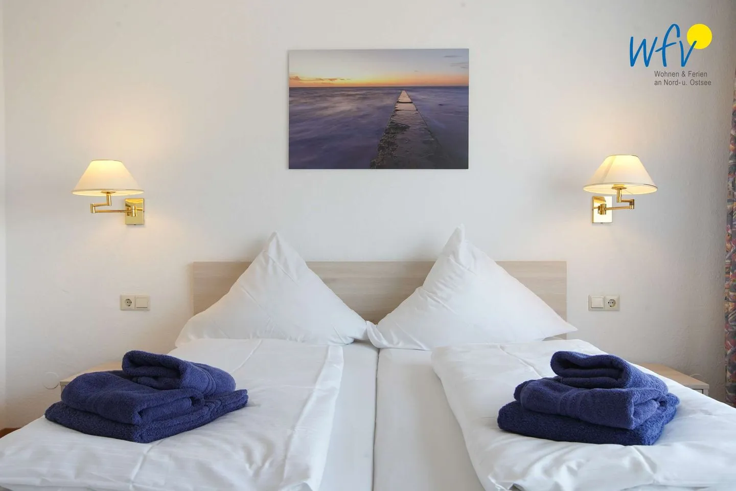 Holiday Residenz II Ferienwohnung 51 Borkum - Schlafzimmer