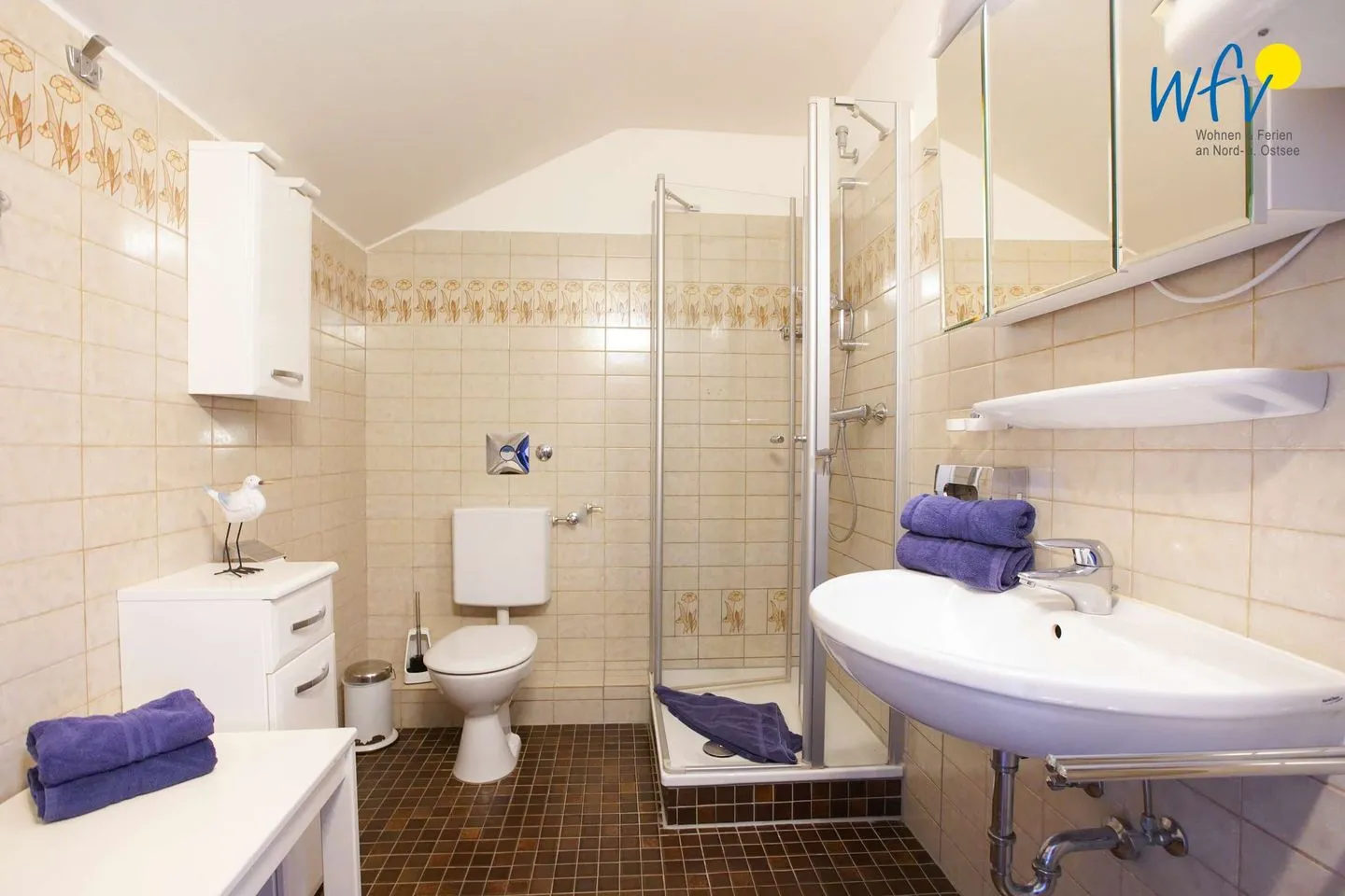Holiday Residenz II Ferienwohnung 51 Borkum - Badezimmer