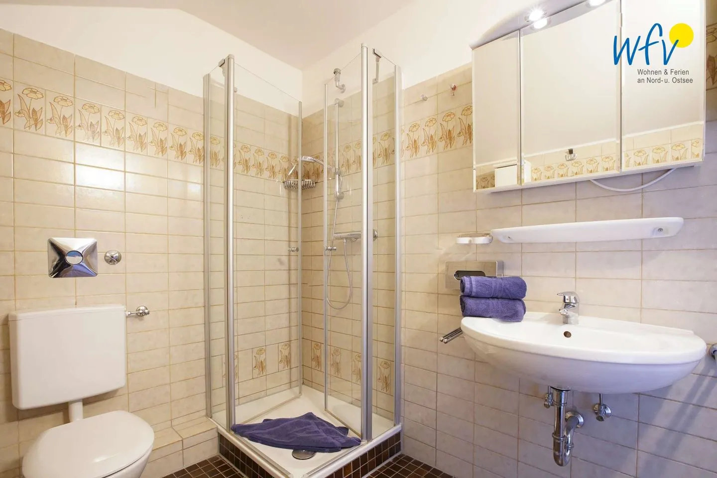 Holiday Residenz II Ferienwohnung 51 Borkum - Badezimmer