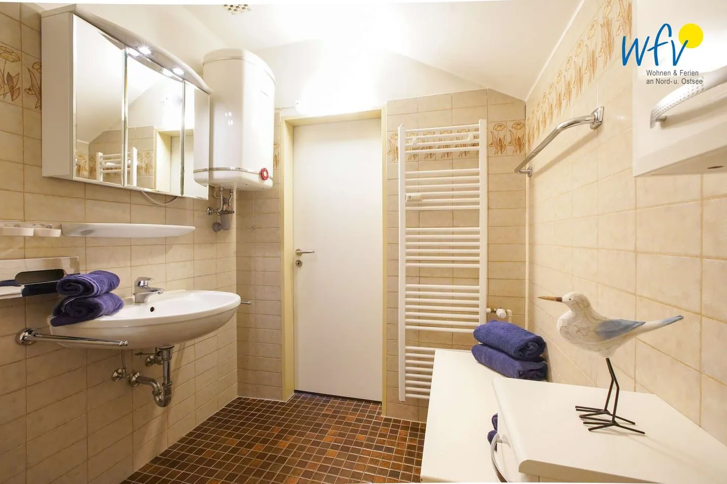 Holiday Residenz II Ferienwohnung 51 Borkum - Badezimmer