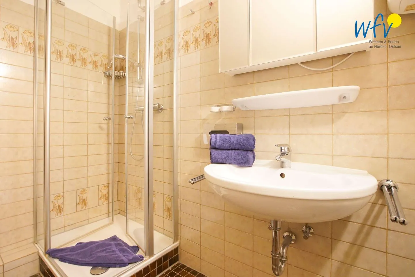 Holiday Residenz II Ferienwohnung 51 Borkum - Badezimmer