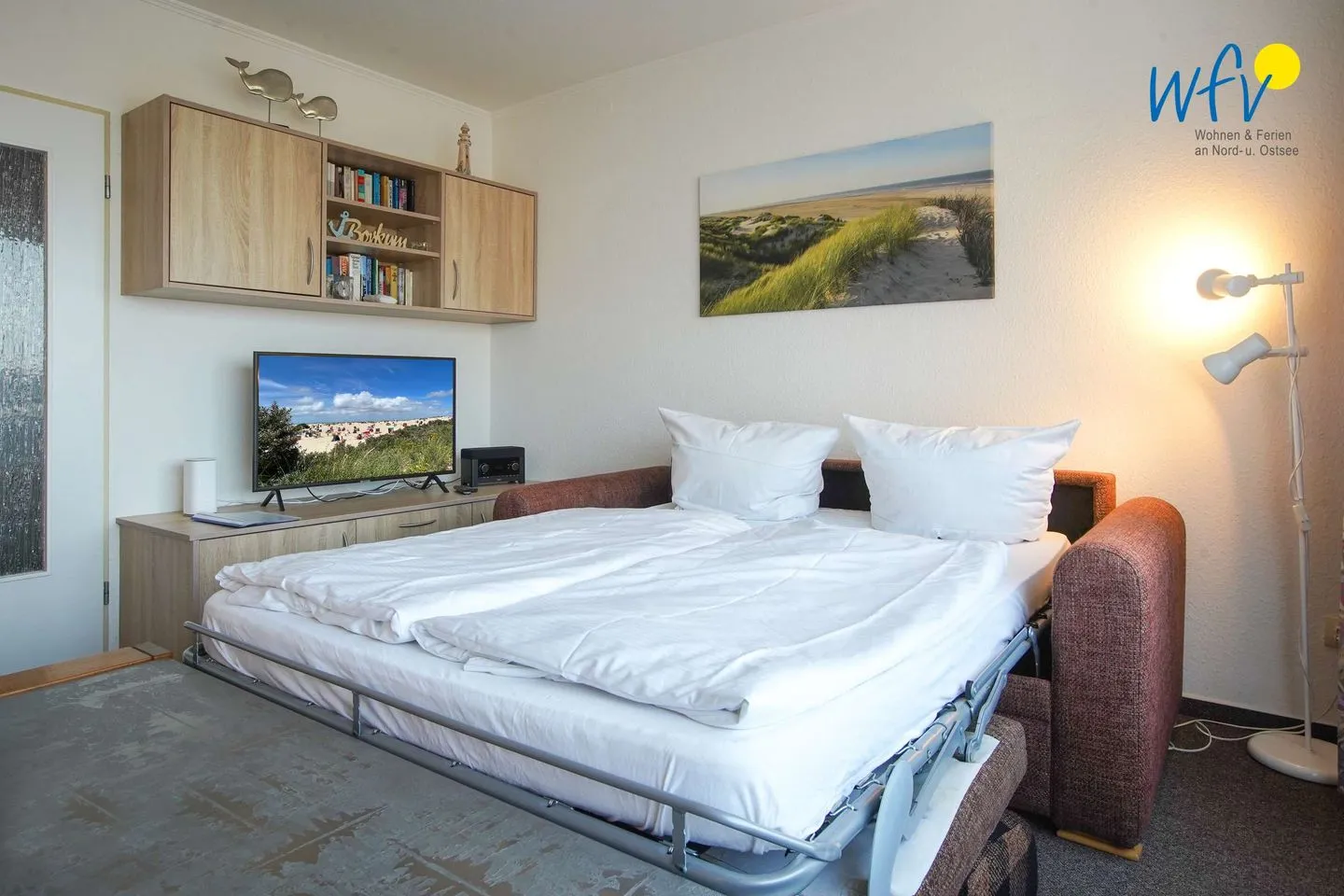 Holiday Residenz II Ferienwohnung 51 Borkum - Wohnzimmer