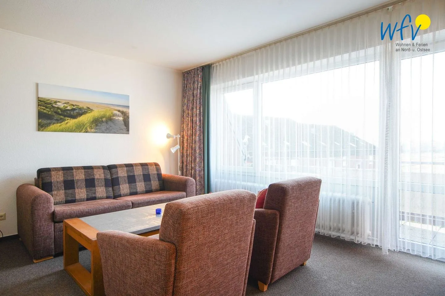 Holiday Residenz II Ferienwohnung 51 Borkum - Wohnzimmer