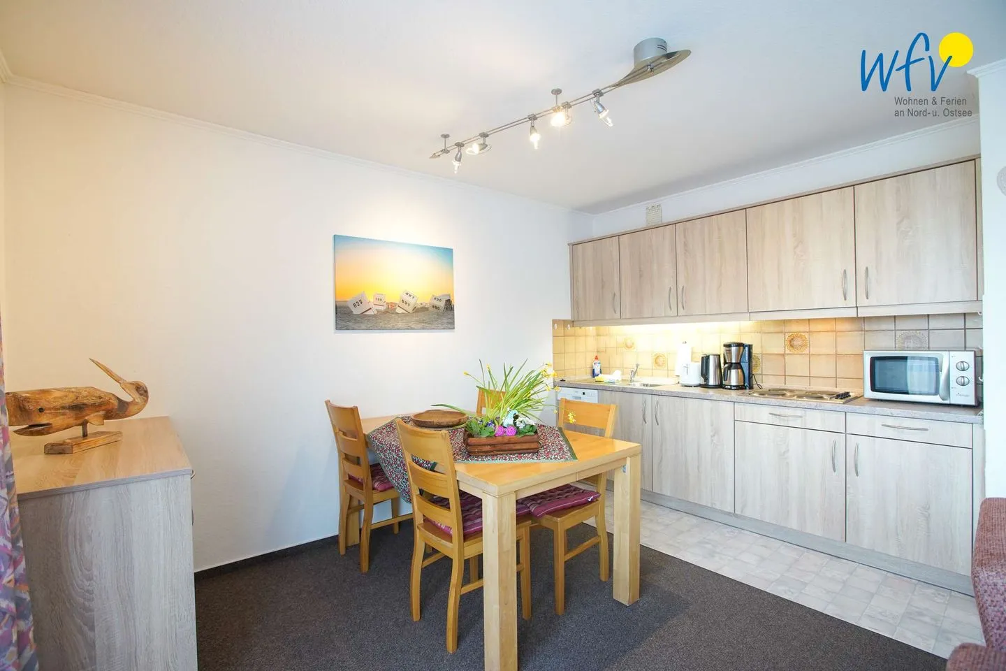 Holiday Residenz II Ferienwohnung 51 Borkum - Wohnzimmer