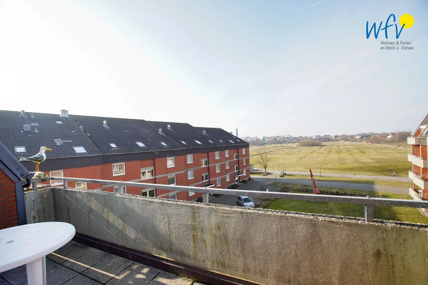 Holiday Residenz II Ferienwohnung 51 Borkum - Balkon