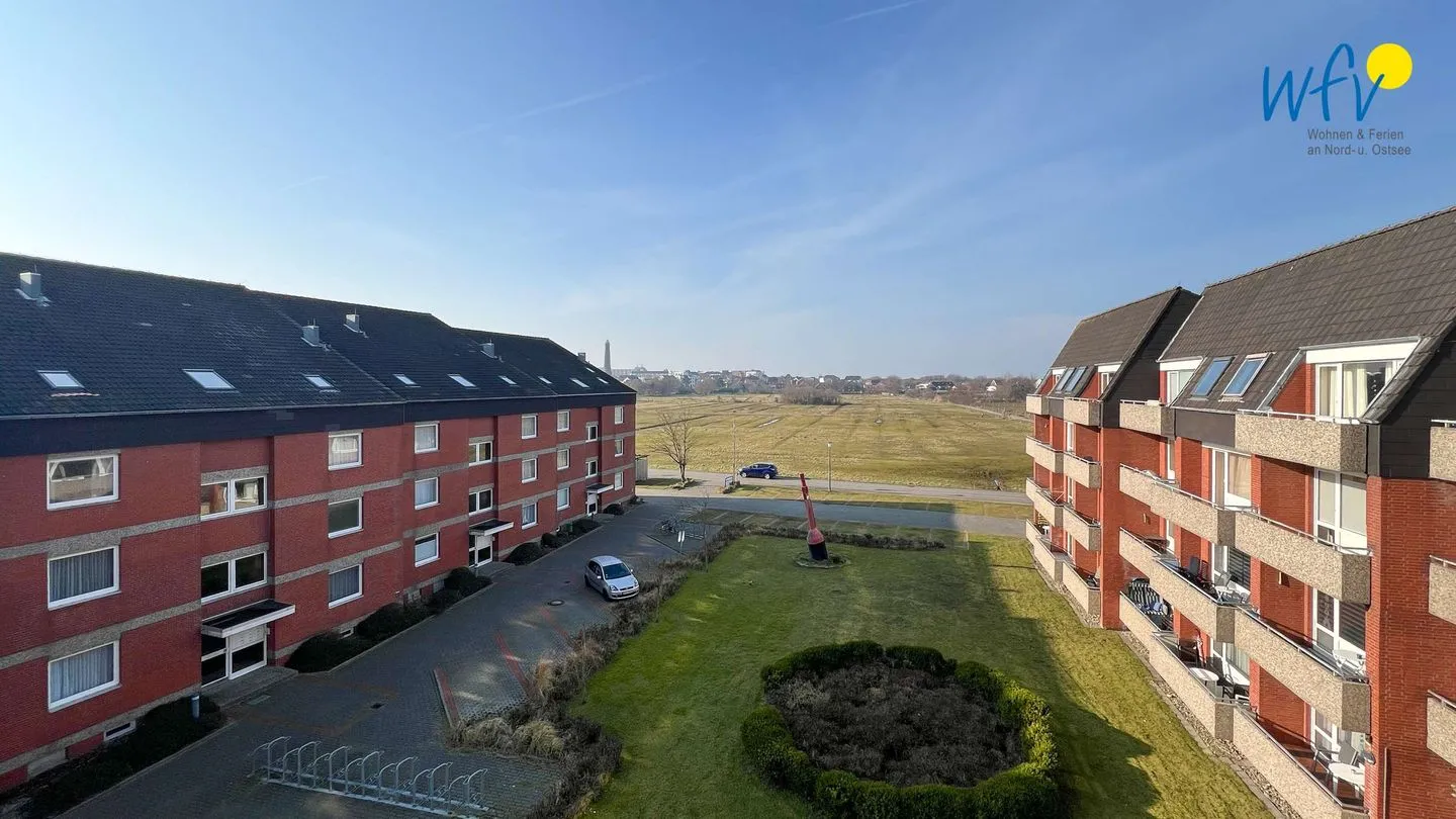 Holiday Residenz II Ferienwohnung 51 Borkum - Vogelperspektive