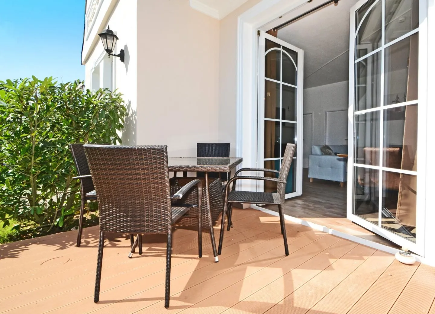 Haus Usedom Fewo MeeresBucht Ostseebad Koserow - Terrasse
