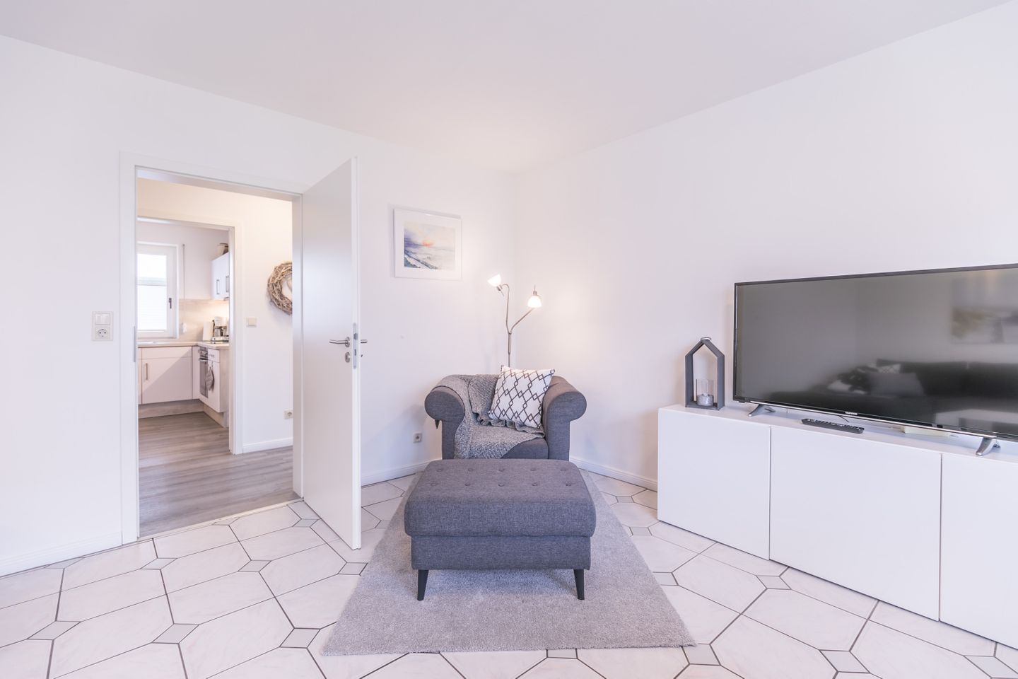 Haus im Törn, Whg. 1, Wohnzimmer