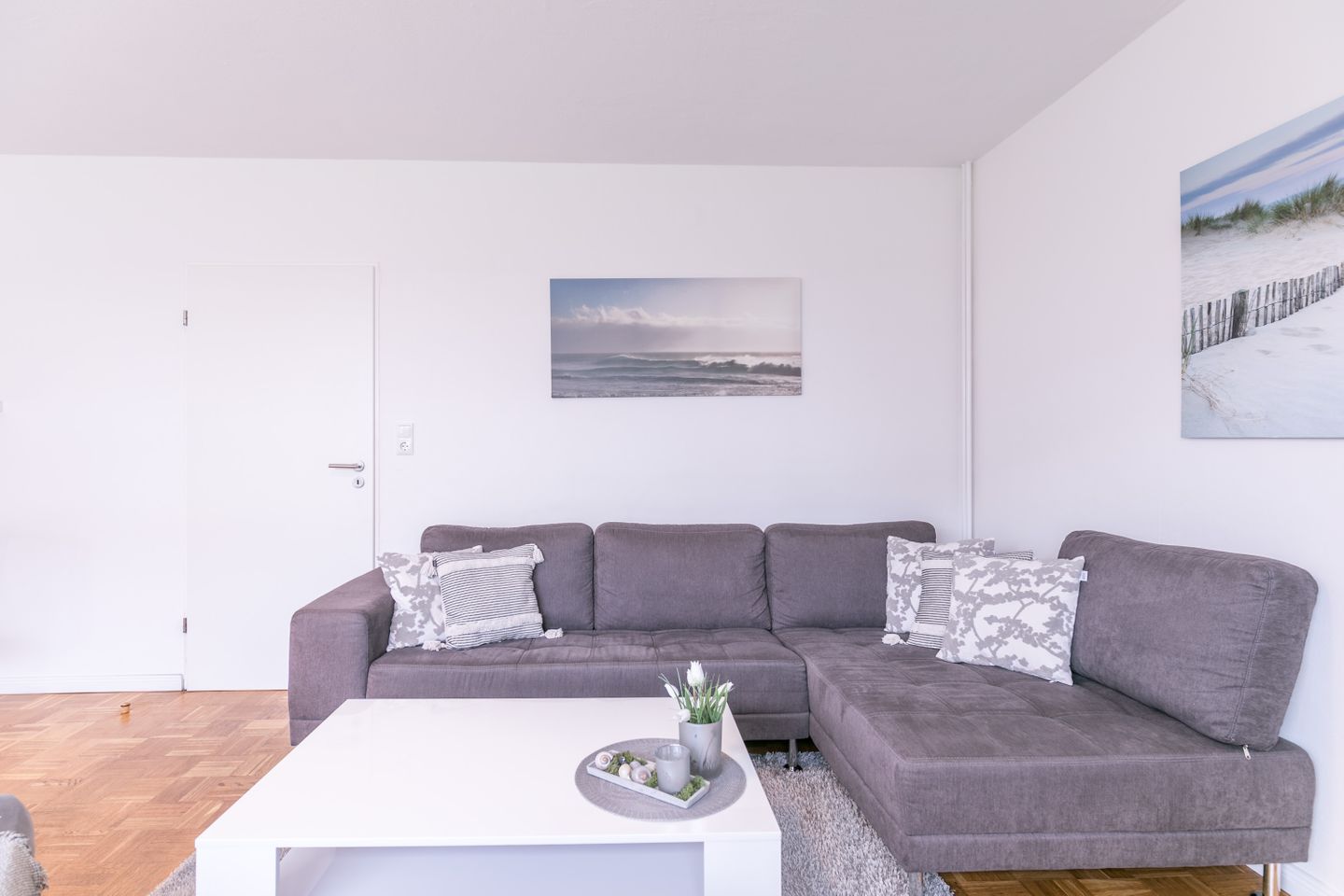 Haus im Törn, Whg. 2, Wohnzimmer, Sofa