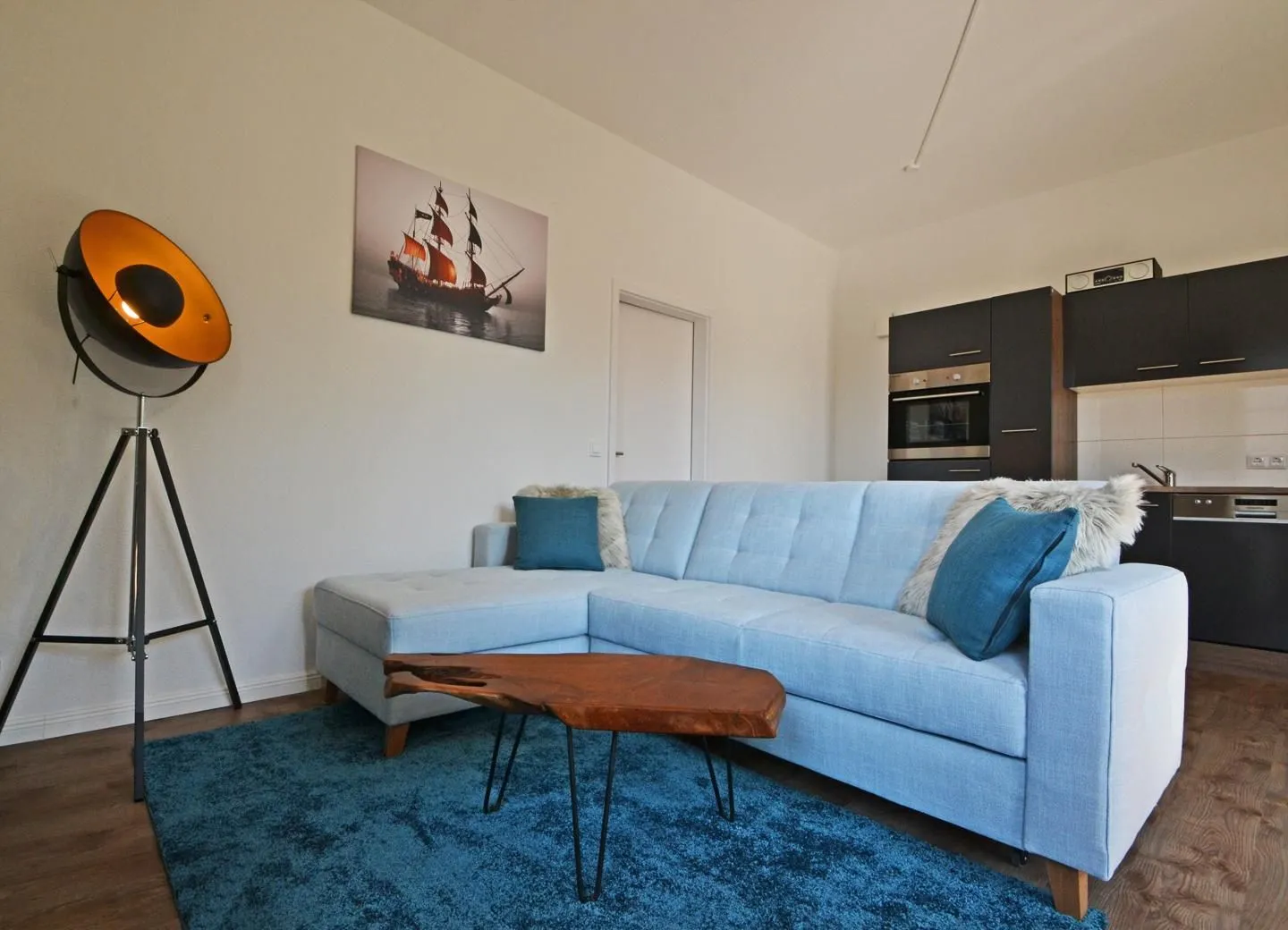 Haus Usedom Fewo MeeresSpiegel Ostseebad Koserow - Wohnzimmer
