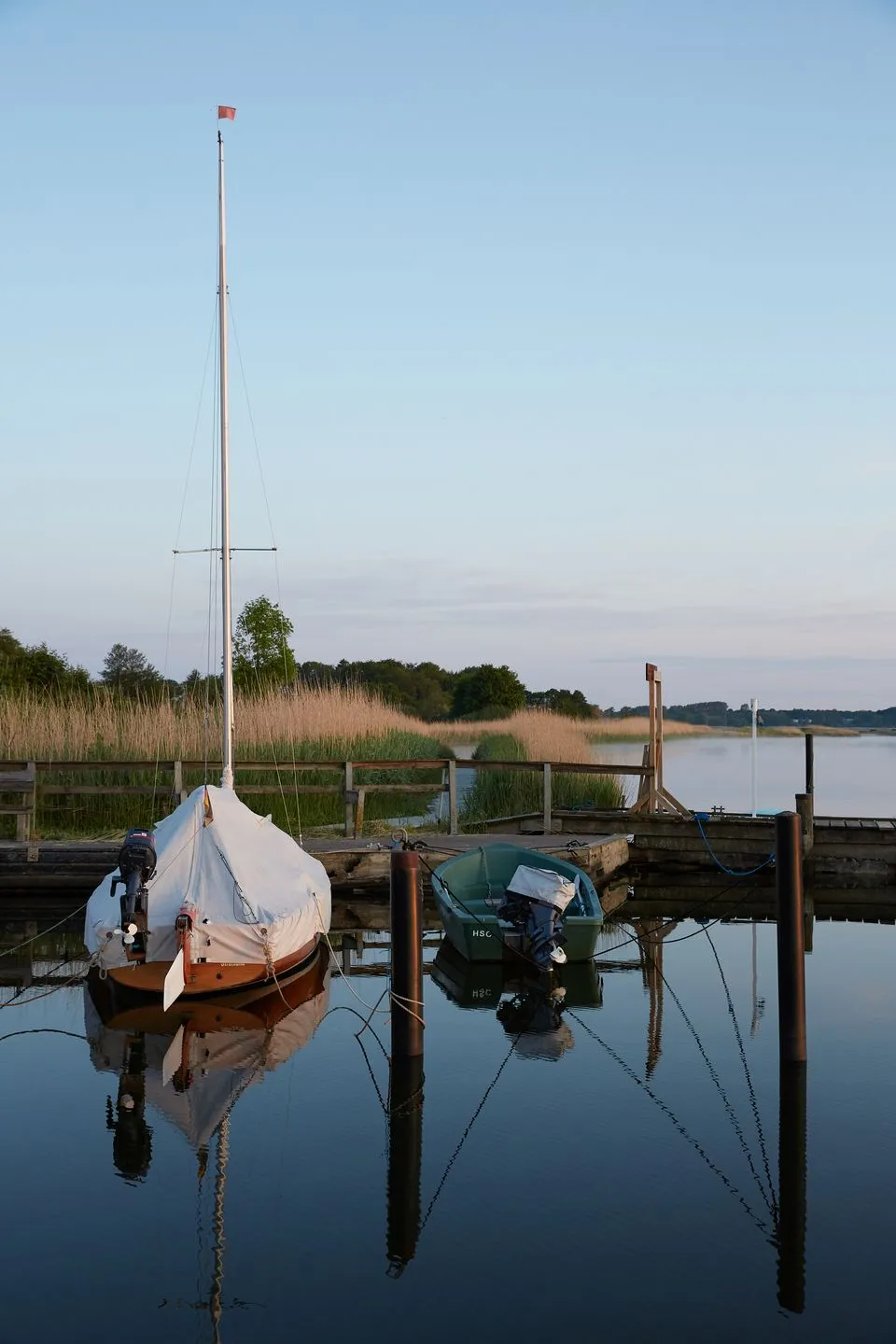 Entspannt Urlauben am Wasser: Ferienhaus "Schuppen 23" für bis zu vier Personen! Stexwig - Meerblick
