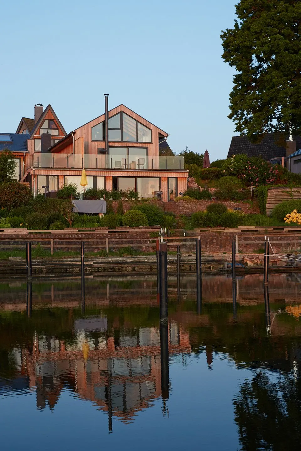 Entspannt Urlauben am Wasser: Ferienhaus "Schuppen 23" für bis zu vier Personen! Stexwig - Hauptansicht