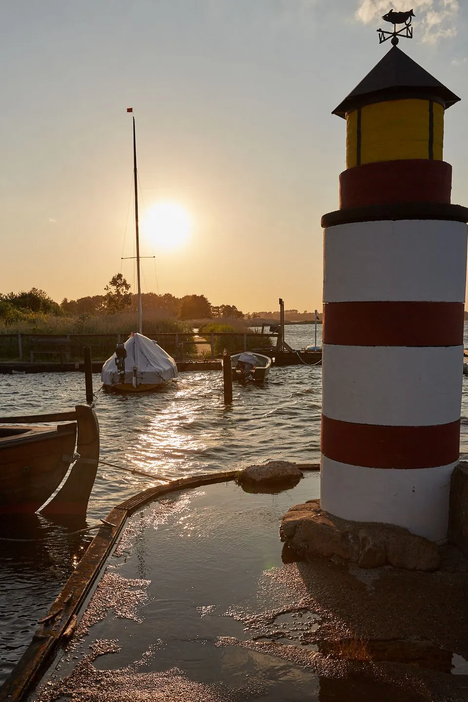 Entspannt Urlauben am Wasser: Ferienhaus "Schuppen 23" für bis zu vier Personen! Stexwig - Meerblick