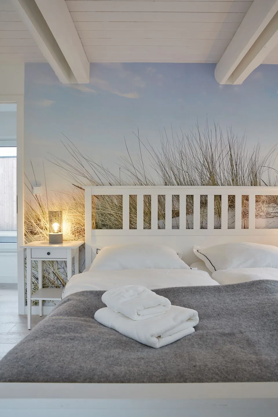 Entspannt Urlauben am Wasser: Ferienhaus "Schuppen 23" für bis zu vier Personen! Stexwig - Schlafzimmer
