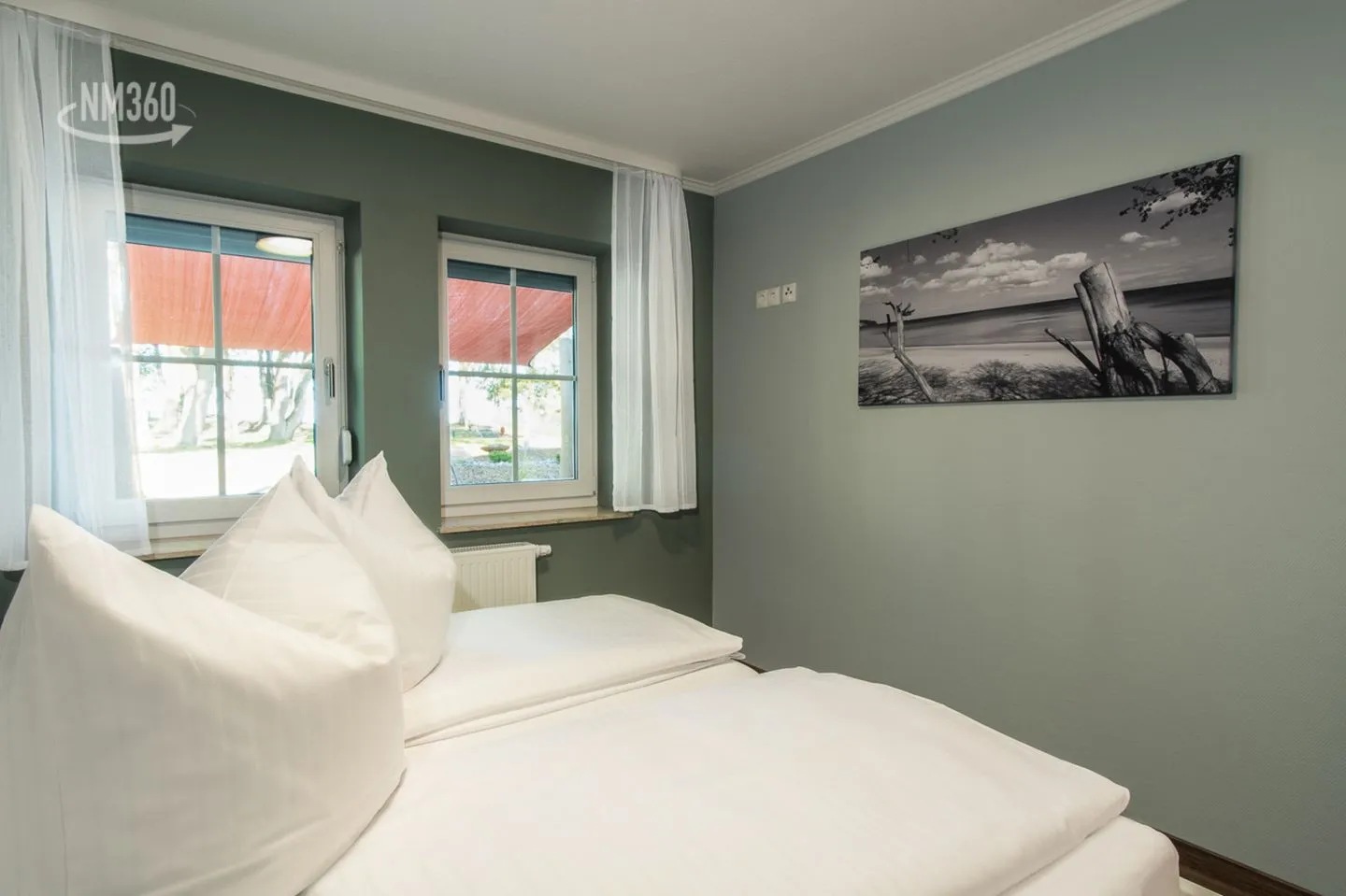 Wohnung 18 Lobbe - Schlafzimmer