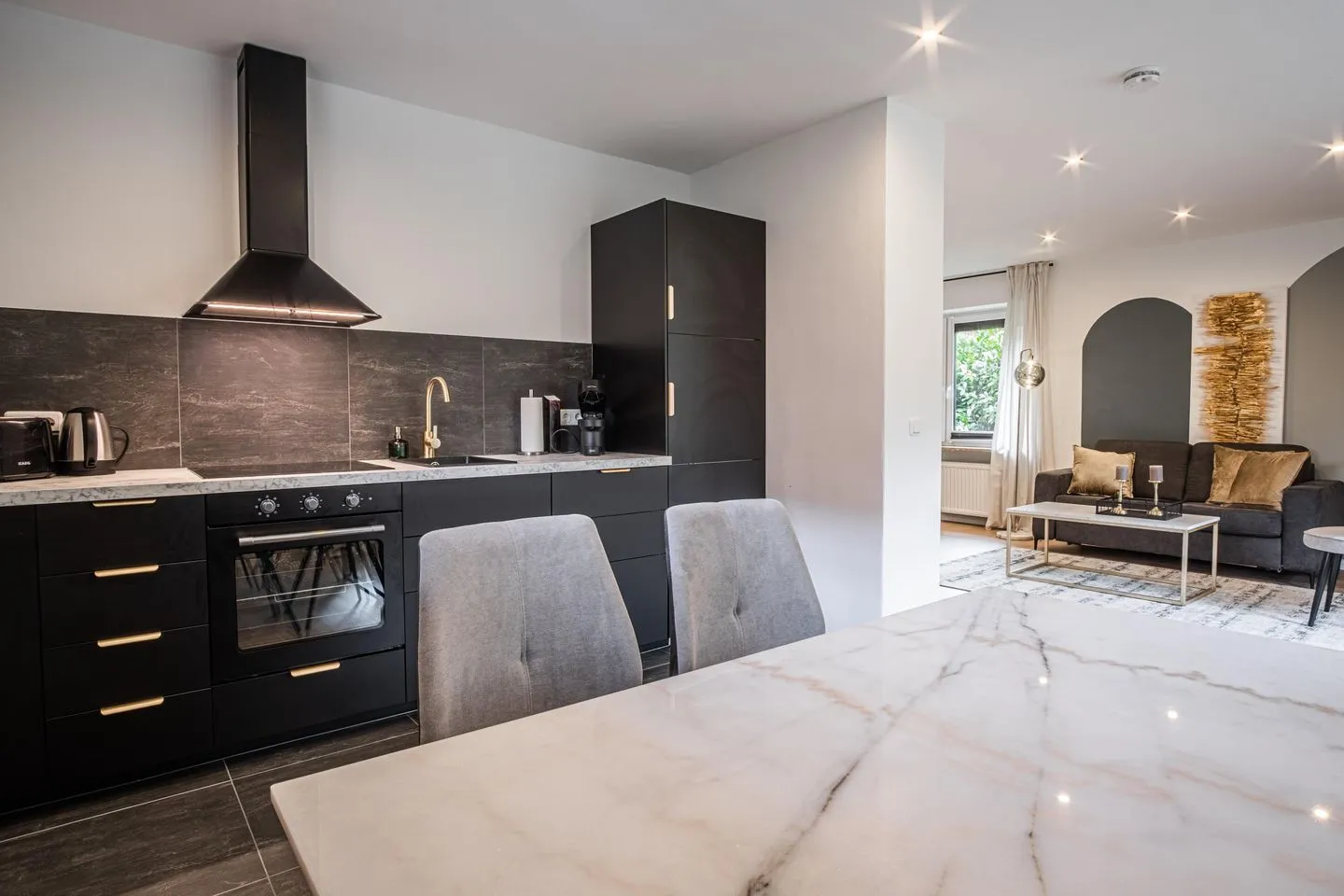 Ferienwohnung Ankerplatz Eckernförde - Küche / Küchenzeile
