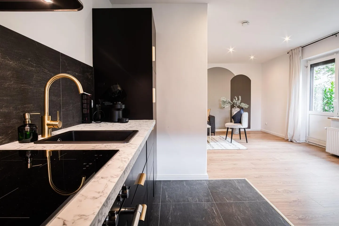 Ferienwohnung Ankerplatz Eckernförde - Küche / Küchenzeile