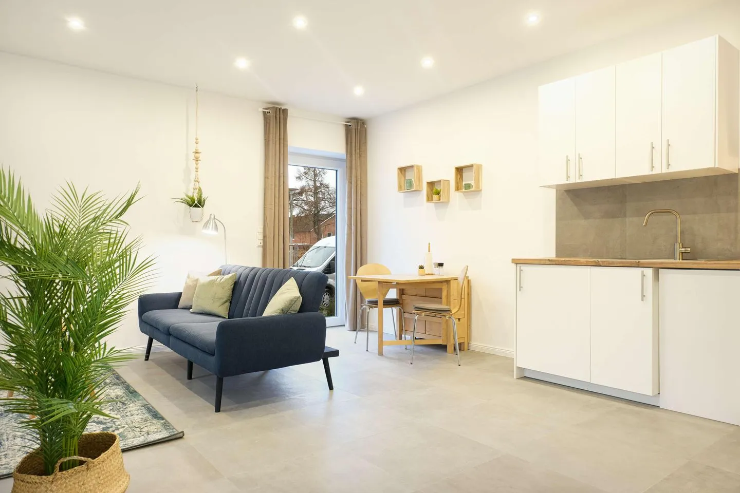 Ferienwohnung Achterdeck Eckernförde - Küche / Küchenzeile