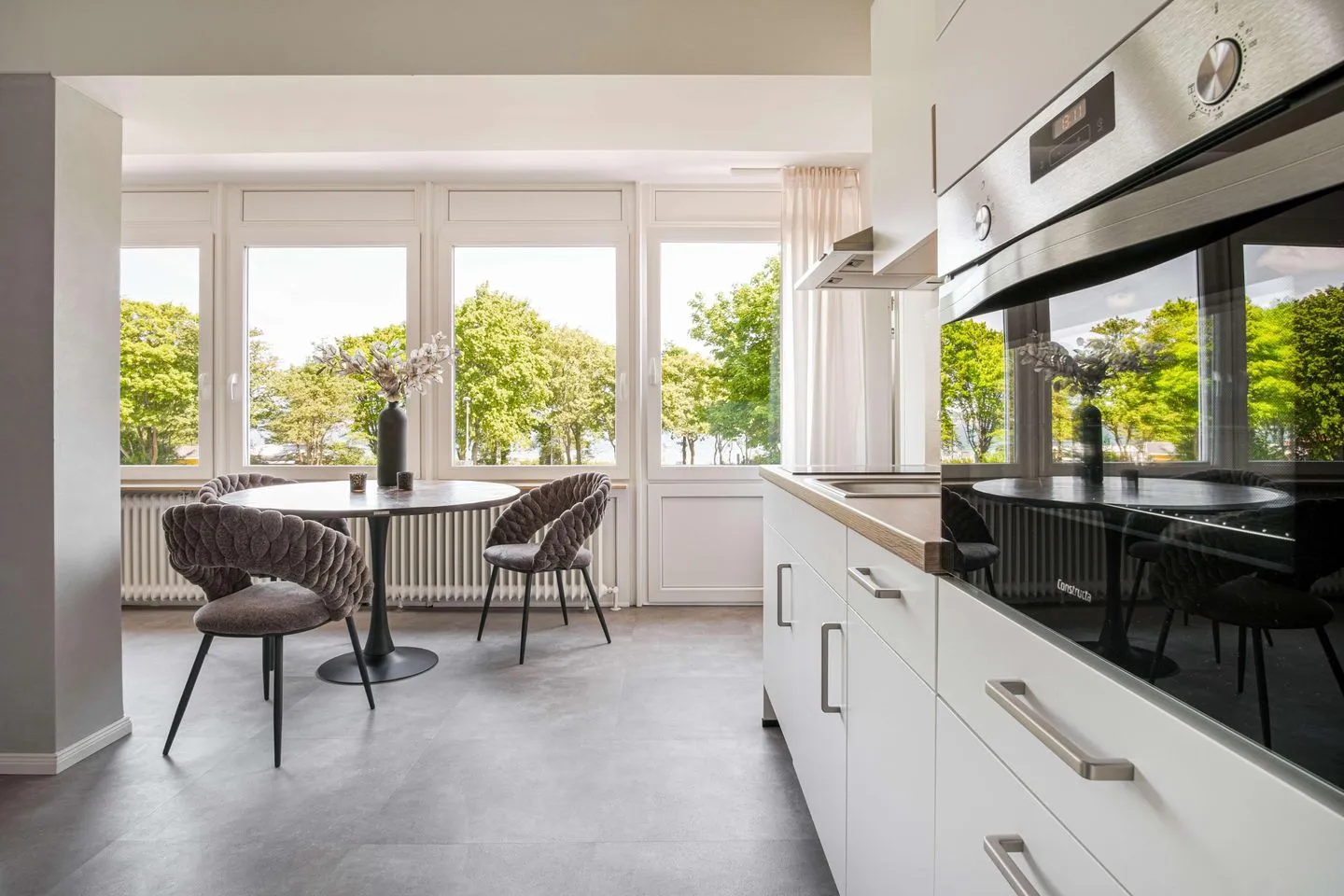 Ferienwohnung Meer in Sicht Eckernförde Eckernförde - Küche / Küchenzeile