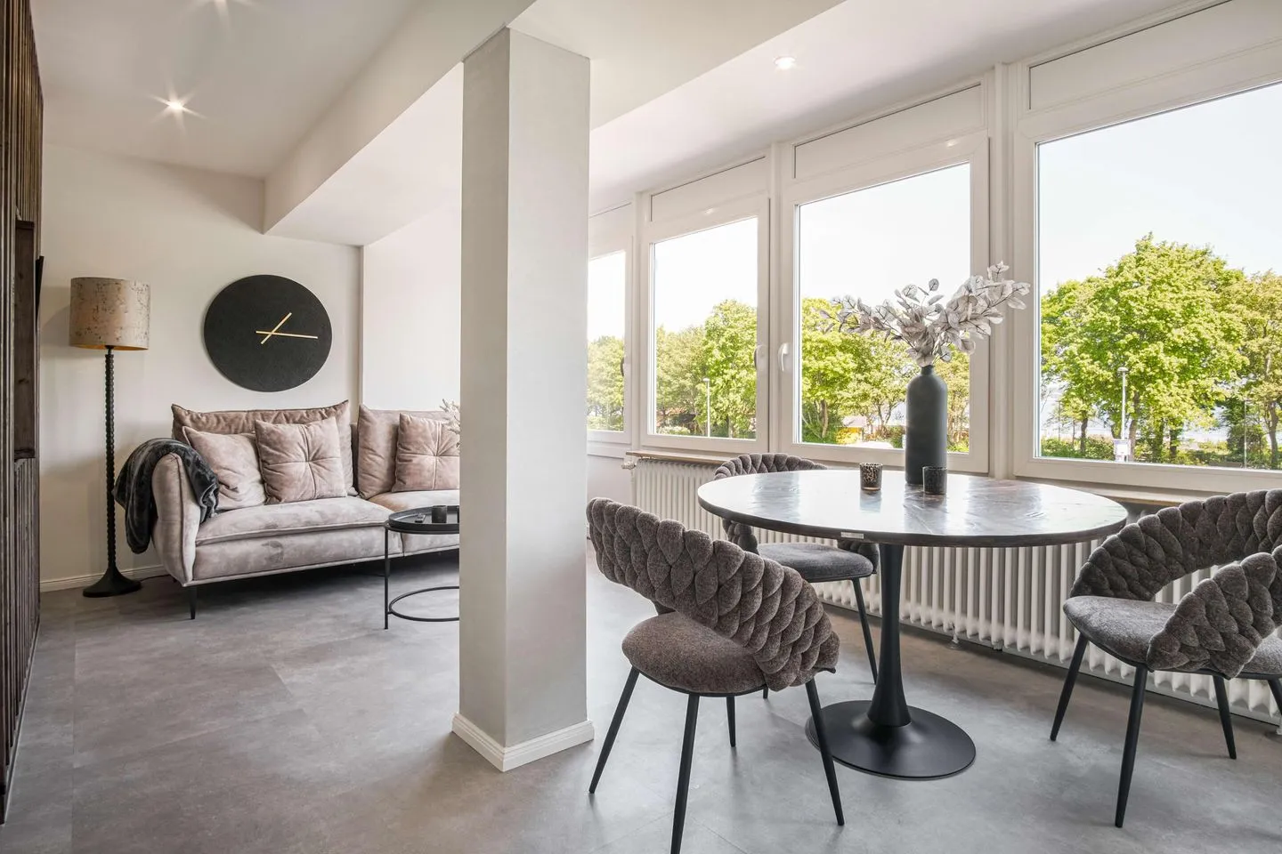 Ferienwohnung Meer in Sicht Eckernförde Eckernförde - Wohnzimmer