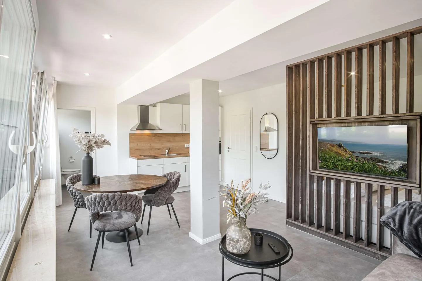 Ferienwohnung Meer in Sicht Eckernförde Eckernförde - Wohnzimmer