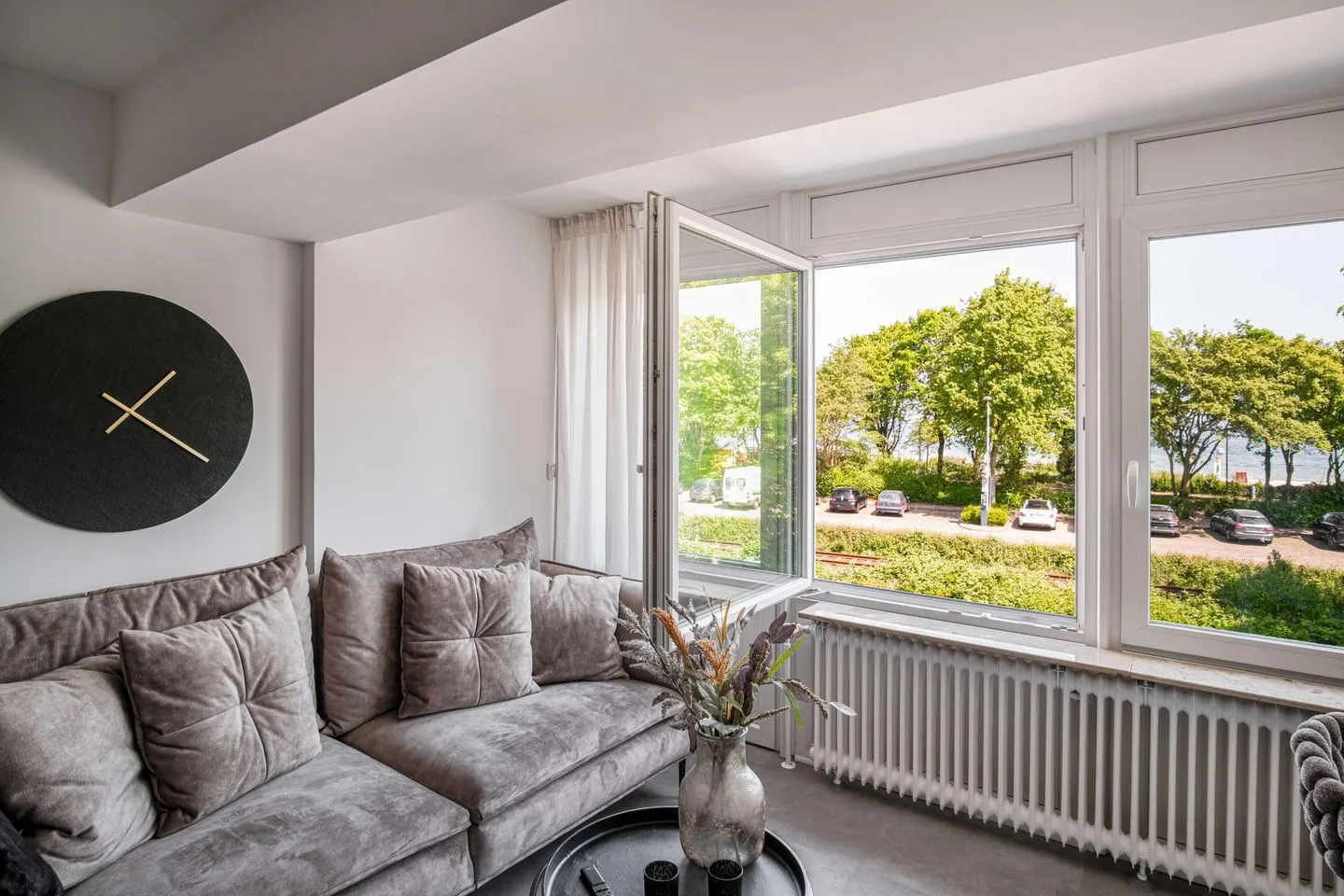 Ferienwohnung Meer in Sicht Eckernförde Eckernförde - Wohnzimmer